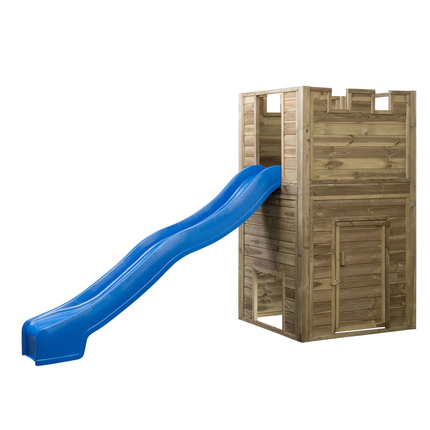 Houten Speeltoren Met Glijbaan - Lancelot 3 Houten Speeltoren Met Glijbaan - Lancelot