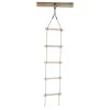 Touwladder Met Houten Treden, 190cm -Speelgoedwinkel Voor Buiten 1050555b