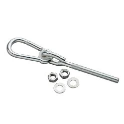 Schommelhaak M12x100 Karabijnhaak