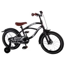 Volare Black Cruiser Fiets - 16 Inch - Zwart