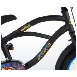 Volare Batman Fiets - 16 Inch - Zwart -Speelgoedwinkel Voor Buiten 1050634g