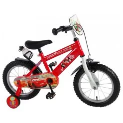 Volare Disney Cars Fiets - 14 Inch - Rood -Speelgoedwinkel Voor Buiten 1050640c