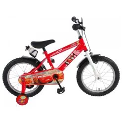 Volare Disney Cars Fiets - 16 Inch - Rood -Speelgoedwinkel Voor Buiten 1050641c