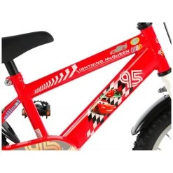 Volare Disney Cars Fiets - 16 Inch - Rood -Speelgoedwinkel Voor Buiten 1050641g