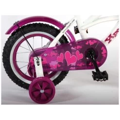 Volare Heart Cruiser Fiets - 12 Inch - Wit Paars -Speelgoedwinkel Voor Buiten 1050656d