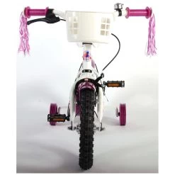 Volare Heart Cruiser Fiets - 12 Inch - Wit Paars -Speelgoedwinkel Voor Buiten 1050656i
