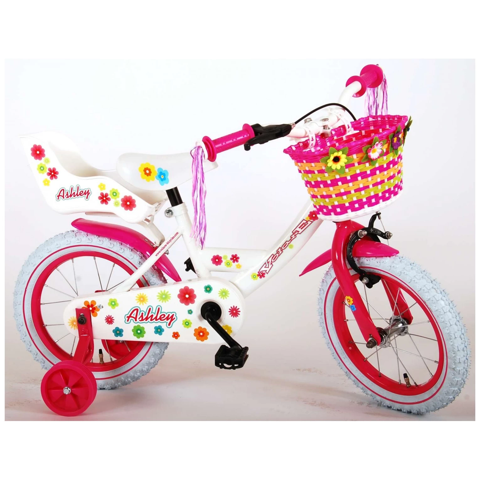 Volare Ashley Fiets - 14 Inch - Wit 4 Volare Ashley Fiets - 14 Inch - Wit - Afbeelding 2