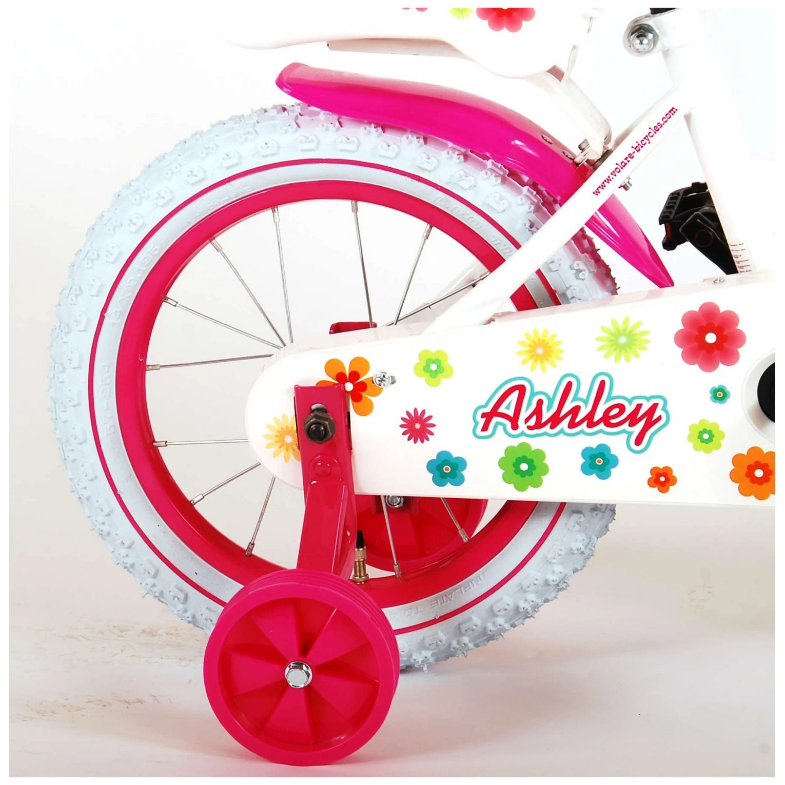 Volare Ashley Fiets - 14 Inch - Wit 6 Volare Ashley Fiets - 14 Inch - Wit - Afbeelding 4