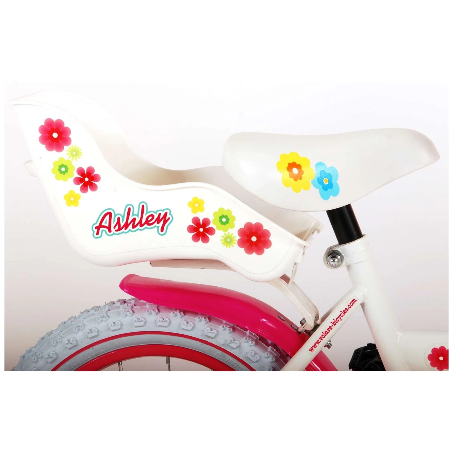 Volare Ashley Fiets - 14 Inch - Wit 9 Volare Ashley Fiets - 14 Inch - Wit - Afbeelding 7