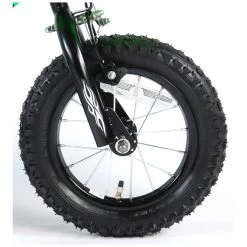 Volare Motorbike Fiets - 12 Inch - Groen - 2 Handremmen -Speelgoedwinkel Voor Buiten 1050814d