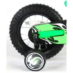 Volare Motorbike Fiets - 12 Inch - Groen - 2 Handremmen -Speelgoedwinkel Voor Buiten 1050814e