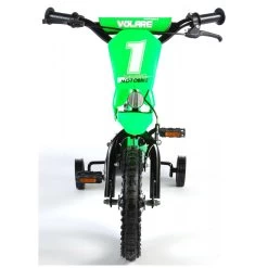 Volare Motorbike Fiets - 12 Inch - Groen - 2 Handremmen -Speelgoedwinkel Voor Buiten 1050814i