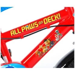 Volare PAW Patrol Fiets - 12 Inch - Rood/Blauw - 2 Handremmen 18 Volare PAW Patrol Fiets - 12 Inch - Rood/Blauw - 2 Handremmen -Speelgoedwinkel Voor Buiten 1050850g