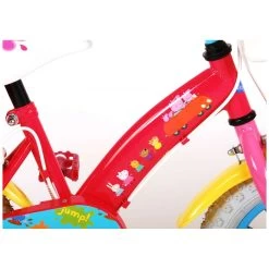 Volare Peppa Pig Fiets - 12 Inch - Roze - 2 Handremmen -Speelgoedwinkel Voor Buiten 1050867g
