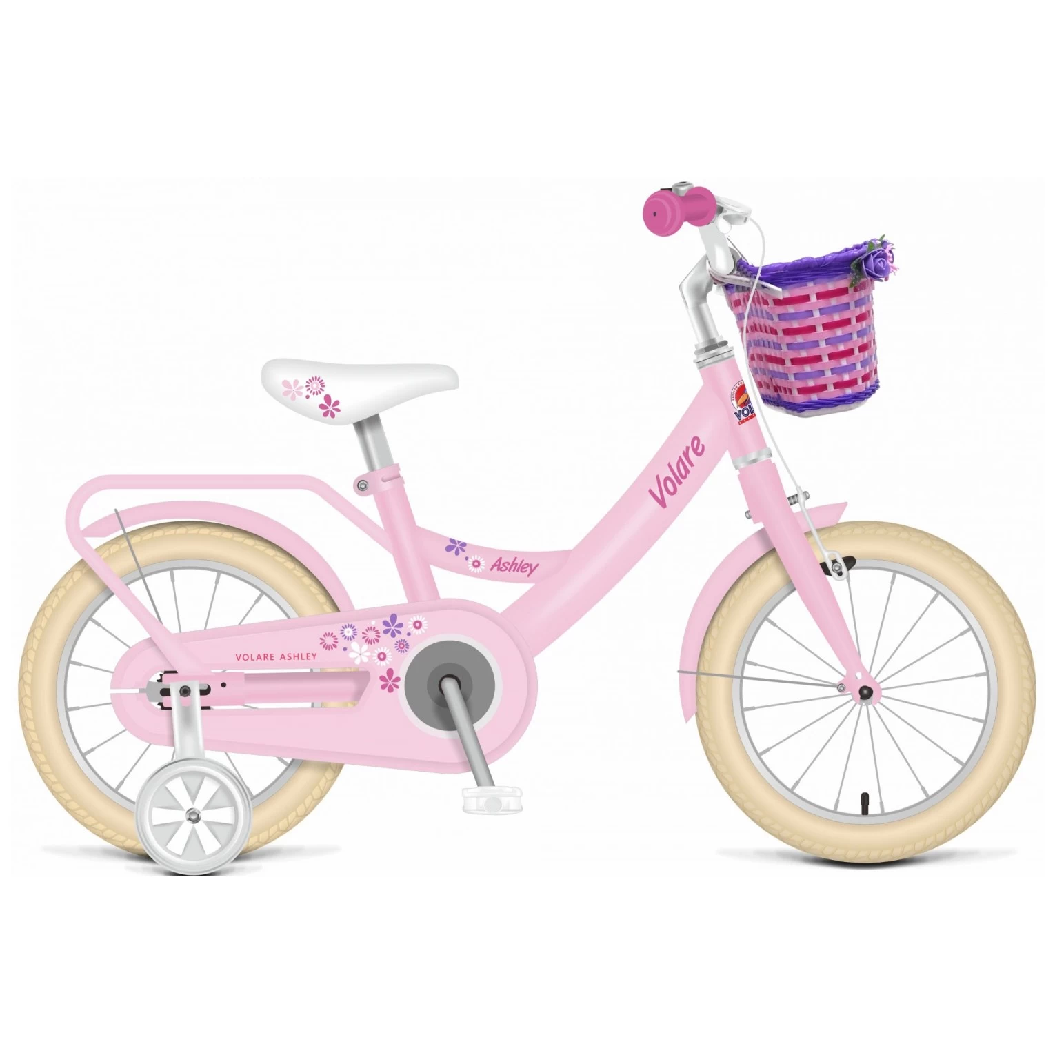 Volare Ashley Fiets - 14 Inch - Roze 3 Volare Ashley Fiets - 14 Inch - Roze