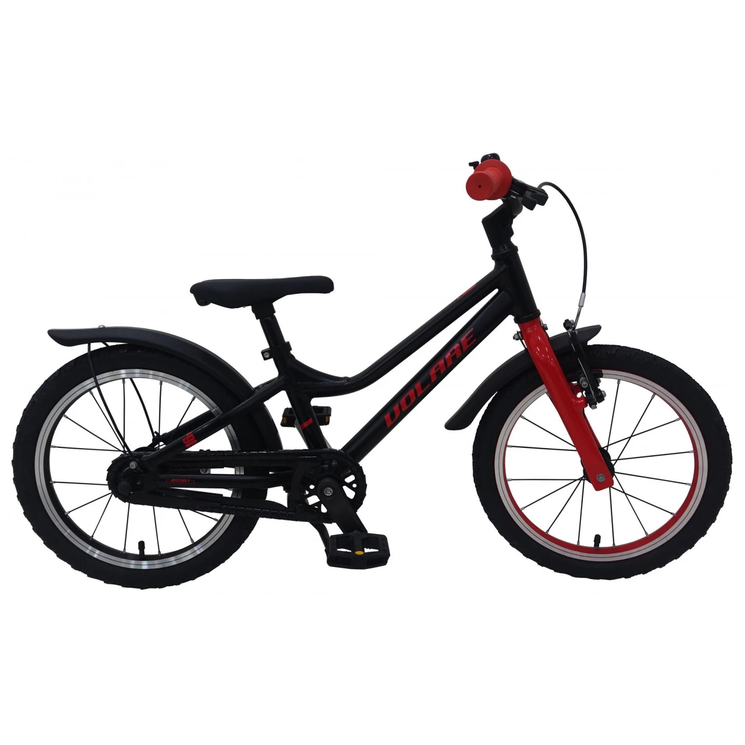 Volare Blaster Fiets - 16 Inch - Zwart Rood 3 Volare Blaster Fiets - 16 Inch - Zwart Rood