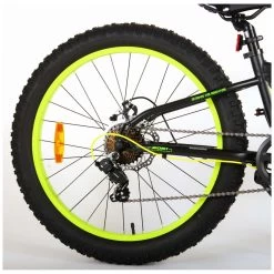 Volare Gradient Fiets - - 24" - Zwart Groen Geel - 7 Speed - -Speelgoedwinkel Voor Buiten 1050898d