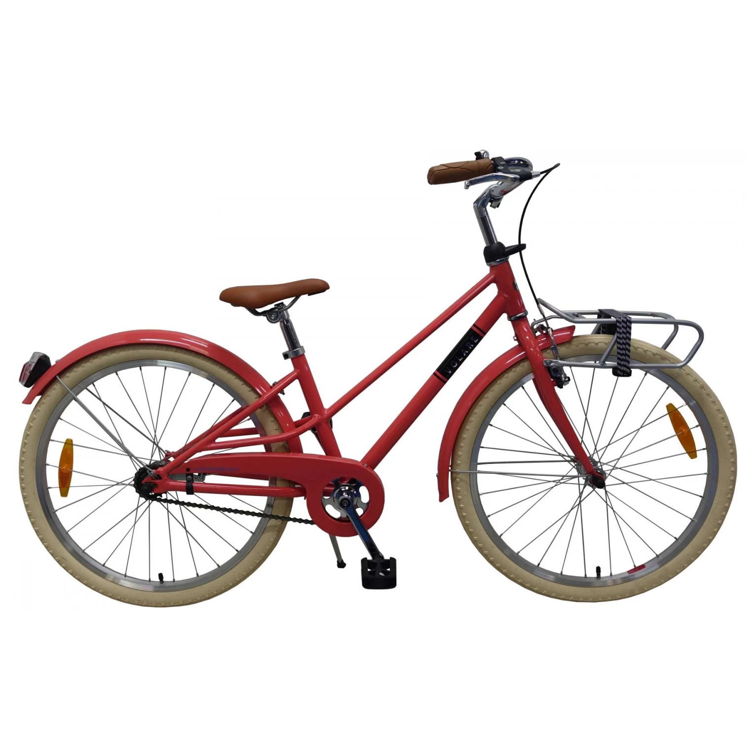 Volare Melody Fiets - 24 Inch - Pastel Rood 3 Volare Melody Fiets - 24 Inch - Pastel Rood