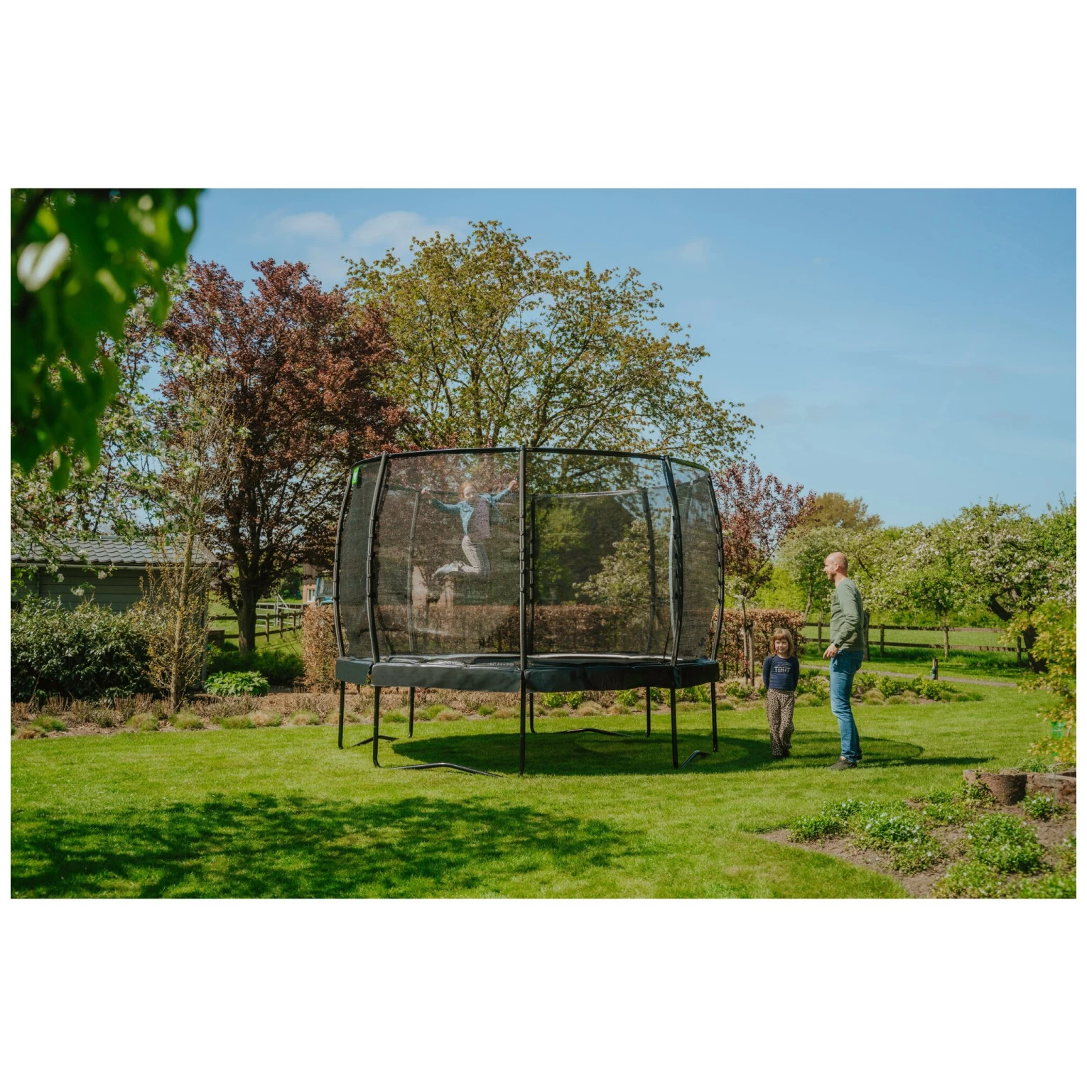 EXIT TOYS EXIT Allure Premium Trampoline ø366cm - Groen 11 EXIT TOYS EXIT Allure Premium Trampoline ø366cm - Groen - Afbeelding 9