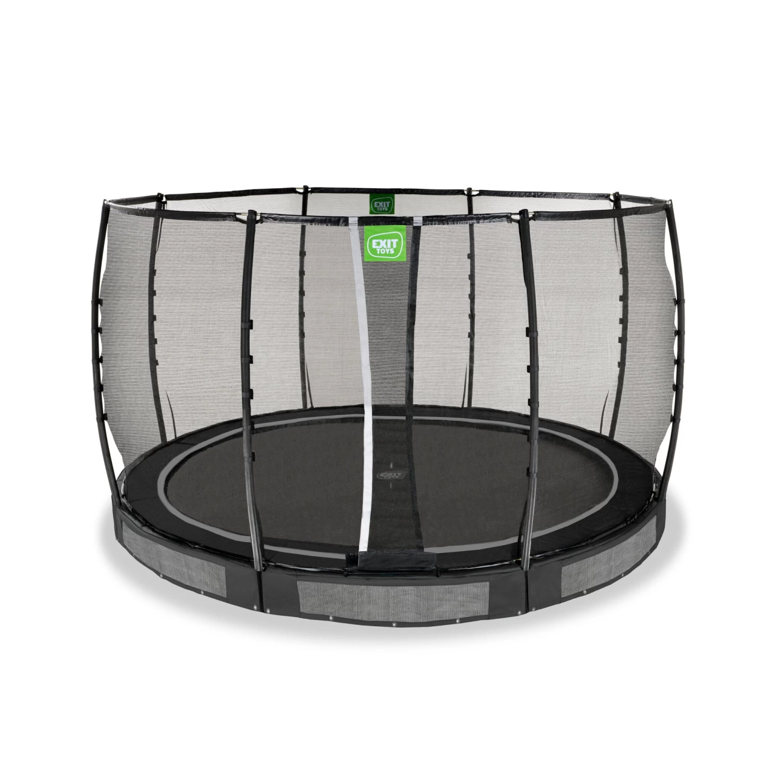 EXIT TOYS EXIT Allure Premium Inground Trampoline ø366cm - Zwart 4 EXIT TOYS EXIT Allure Premium Inground Trampoline ø366cm - Zwart - Afbeelding 2