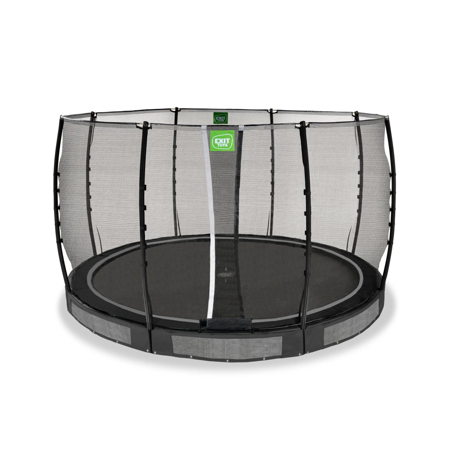 EXIT TOYS EXIT Allure Classic Inground Trampoline ø366cm - Zwart 4 EXIT TOYS EXIT Allure Classic Inground Trampoline ø366cm - Zwart - Afbeelding 2