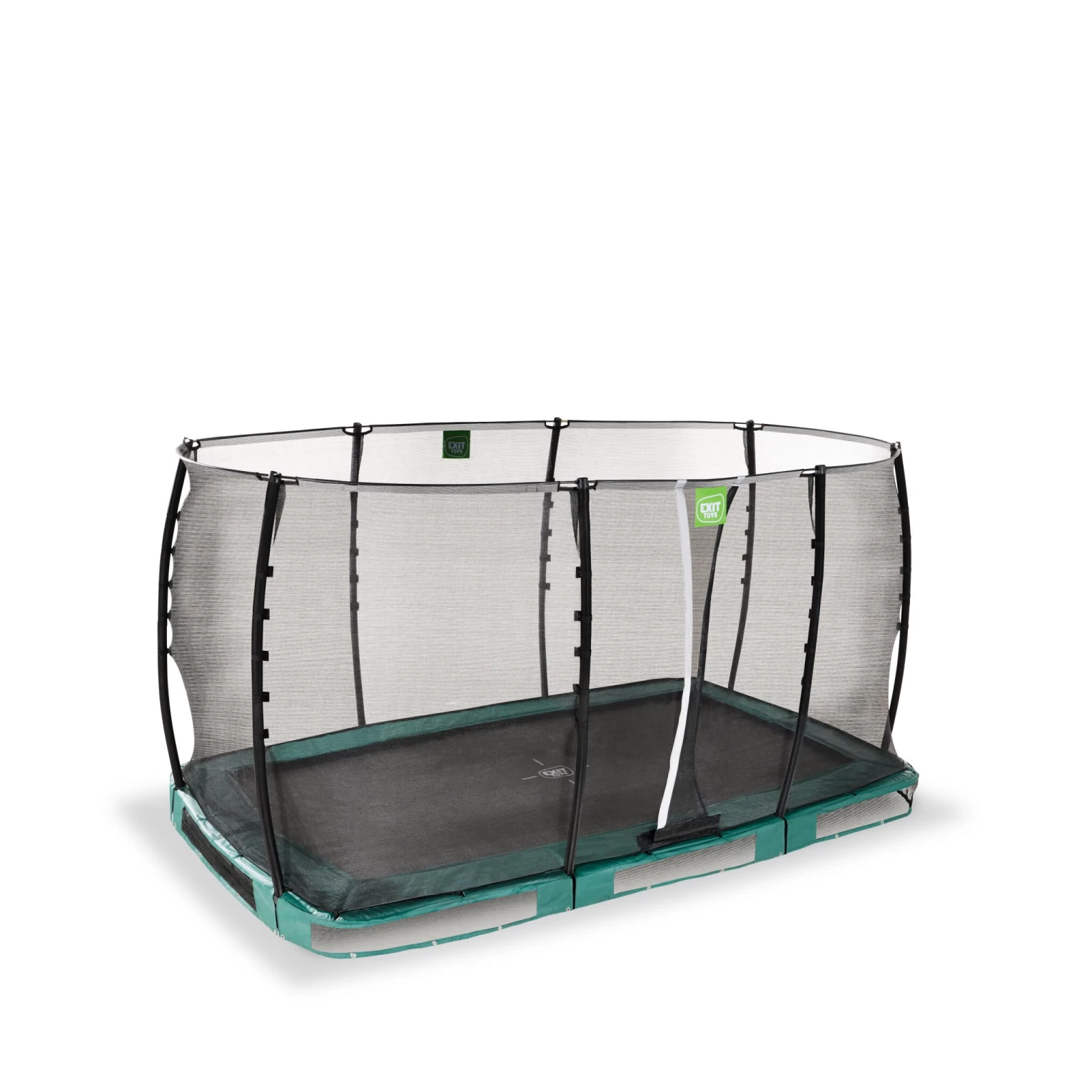 EXIT TOYS EXIT Allure Classic Inground Trampoline 214x366cm - Groen 4 EXIT TOYS EXIT Allure Classic Inground Trampoline 214x366cm - Groen - Afbeelding 2