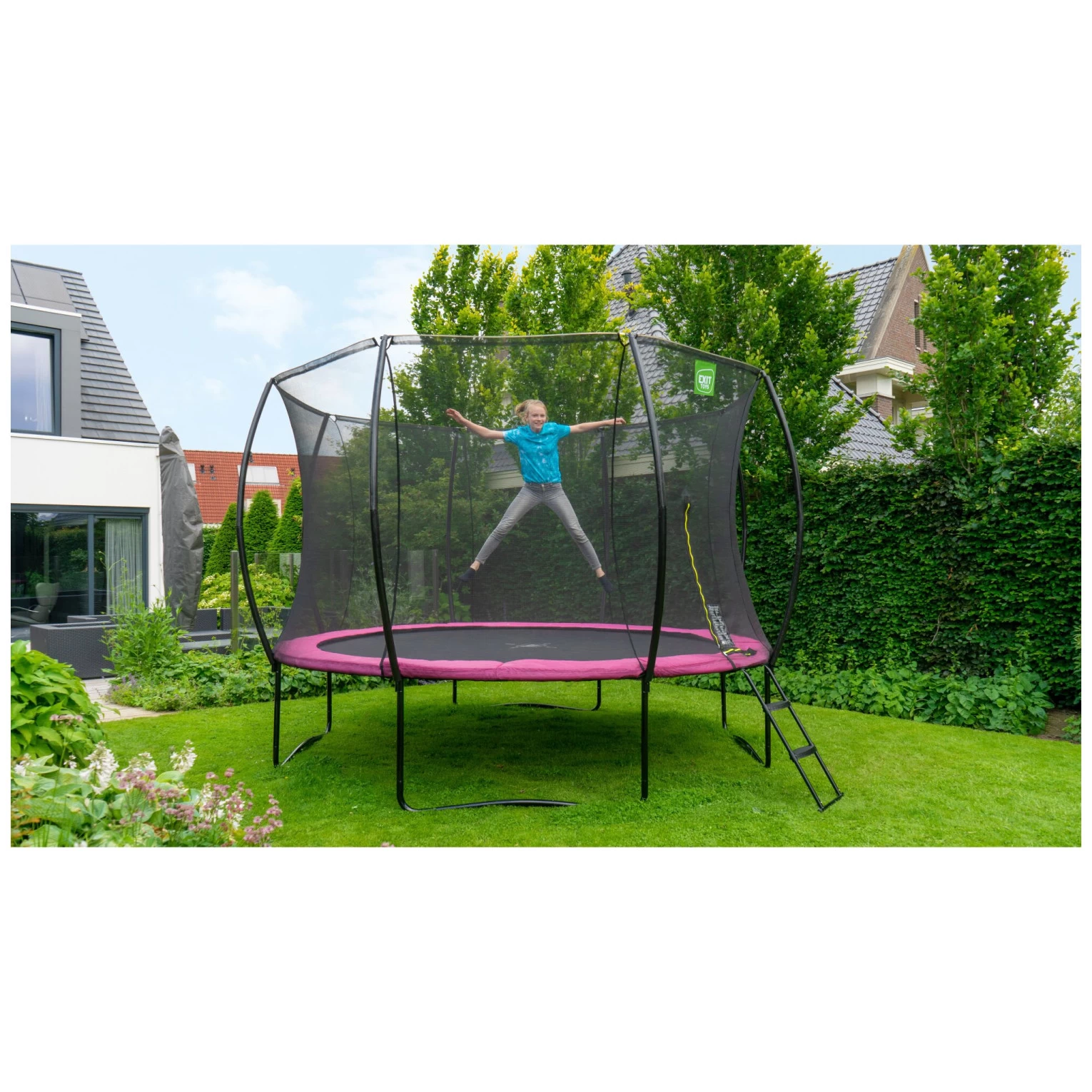 EXIT TOYS EXIT Silhouette Trampoline ø305cm - Roze 10 EXIT TOYS EXIT Silhouette Trampoline ø305cm - Roze - Afbeelding 8