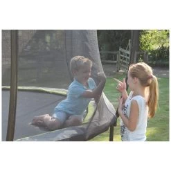 EXIT TOYS EXIT Silhouette Trampoline ø427cm - Zwart -Speelgoedwinkel Voor Buiten 1080613j