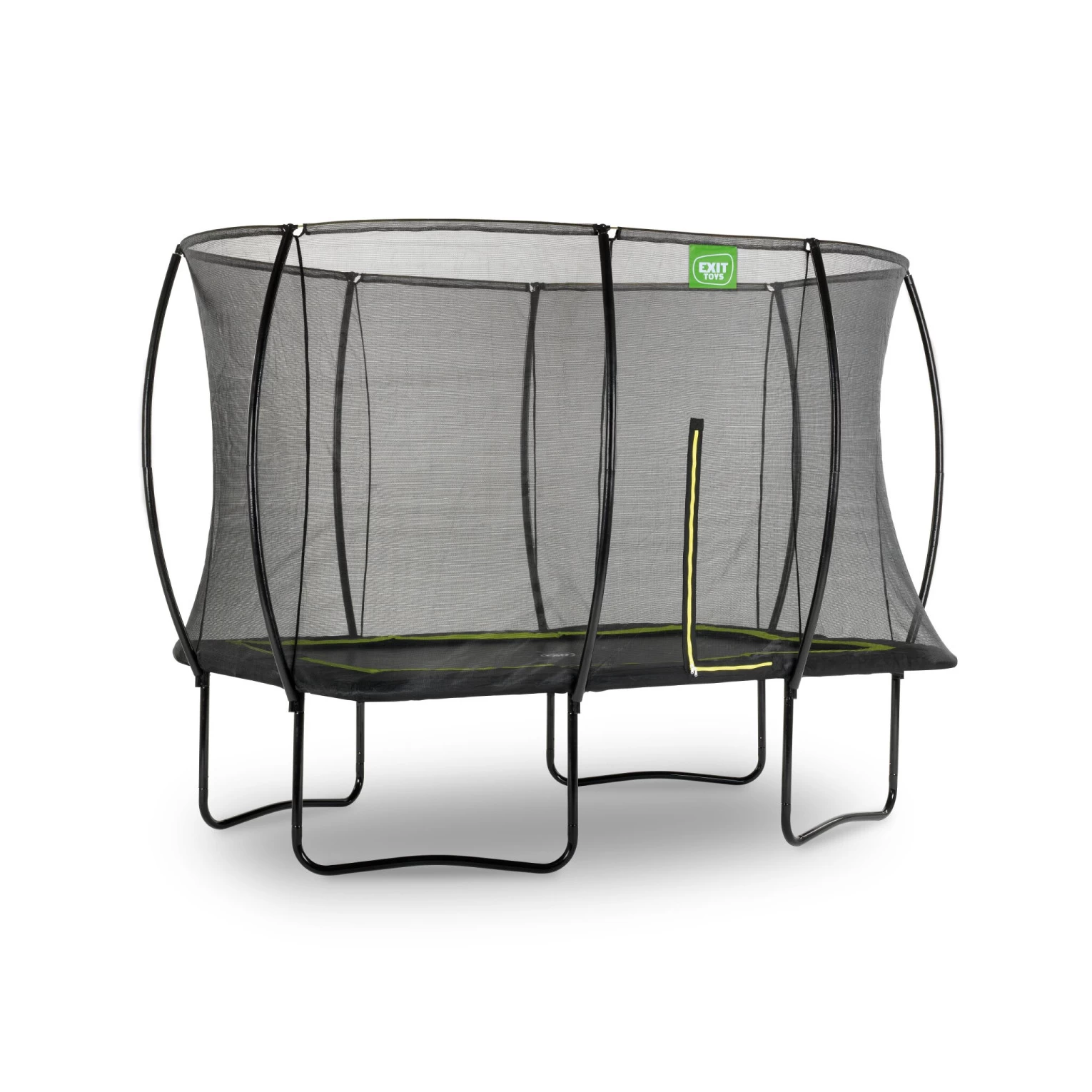 EXIT TOYS EXIT Silhouette Trampoline 244x366cm - Zwart 4 EXIT TOYS EXIT Silhouette Trampoline 244x366cm - Zwart - Afbeelding 2
