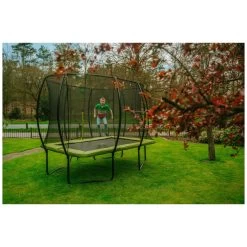 EXIT TOYS EXIT Silhouette Trampoline 244x366cm - Groen -Speelgoedwinkel Voor Buiten 1080623j