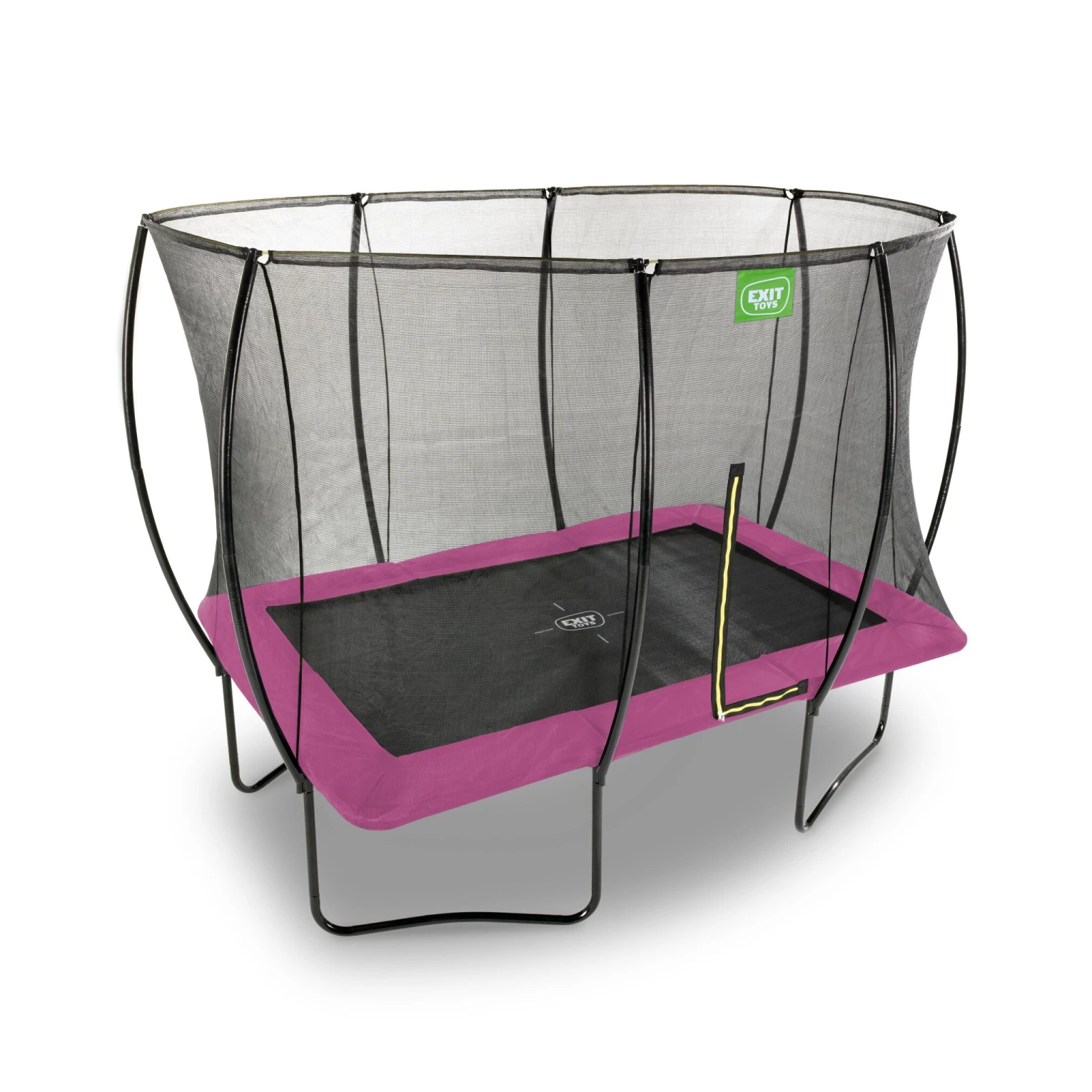 EXIT TOYS EXIT Silhouette Trampoline 244x366cm - Roze 5 EXIT TOYS EXIT Silhouette Trampoline 244x366cm - Roze - Afbeelding 3
