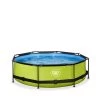 EXIT TOYS EXIT Lime Zwembad ø300x76cm Met Filterpomp - Groen -Speelgoedwinkel Voor Buiten 1080642a