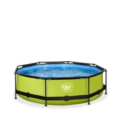 EXIT TOYS EXIT Lime Zwembad ø300x76cm Met Filterpomp - Groen