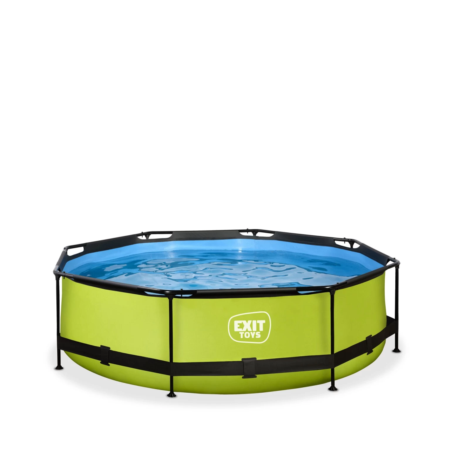 EXIT TOYS EXIT Lime Zwembad ø300x76cm Met Filterpomp - Groen 3 EXIT TOYS EXIT Lime Zwembad ø300x76cm Met Filterpomp - Groen