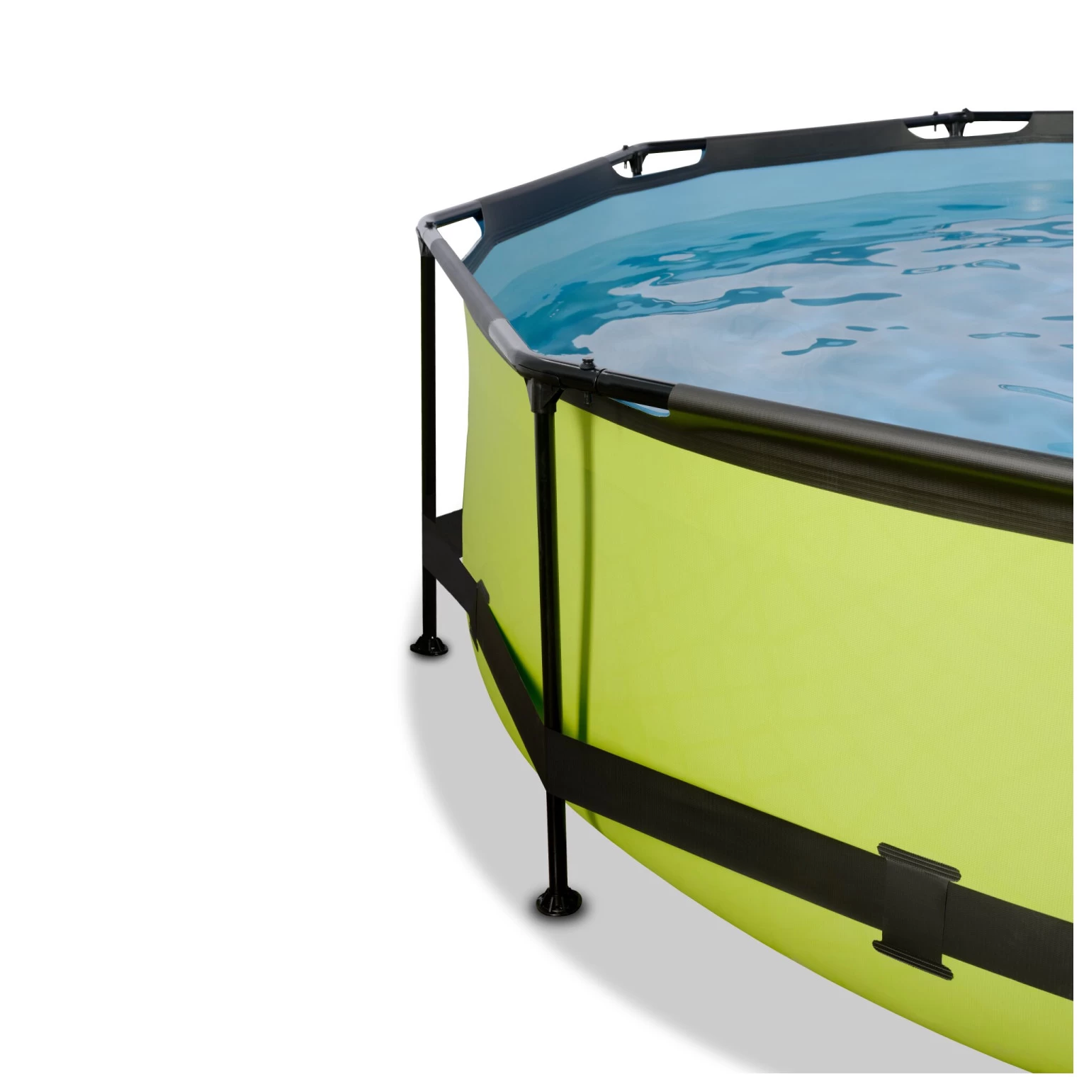 EXIT TOYS EXIT Lime Zwembad ø300x76cm Met Filterpomp - Groen 4 EXIT TOYS EXIT Lime Zwembad ø300x76cm Met Filterpomp - Groen - Afbeelding 2