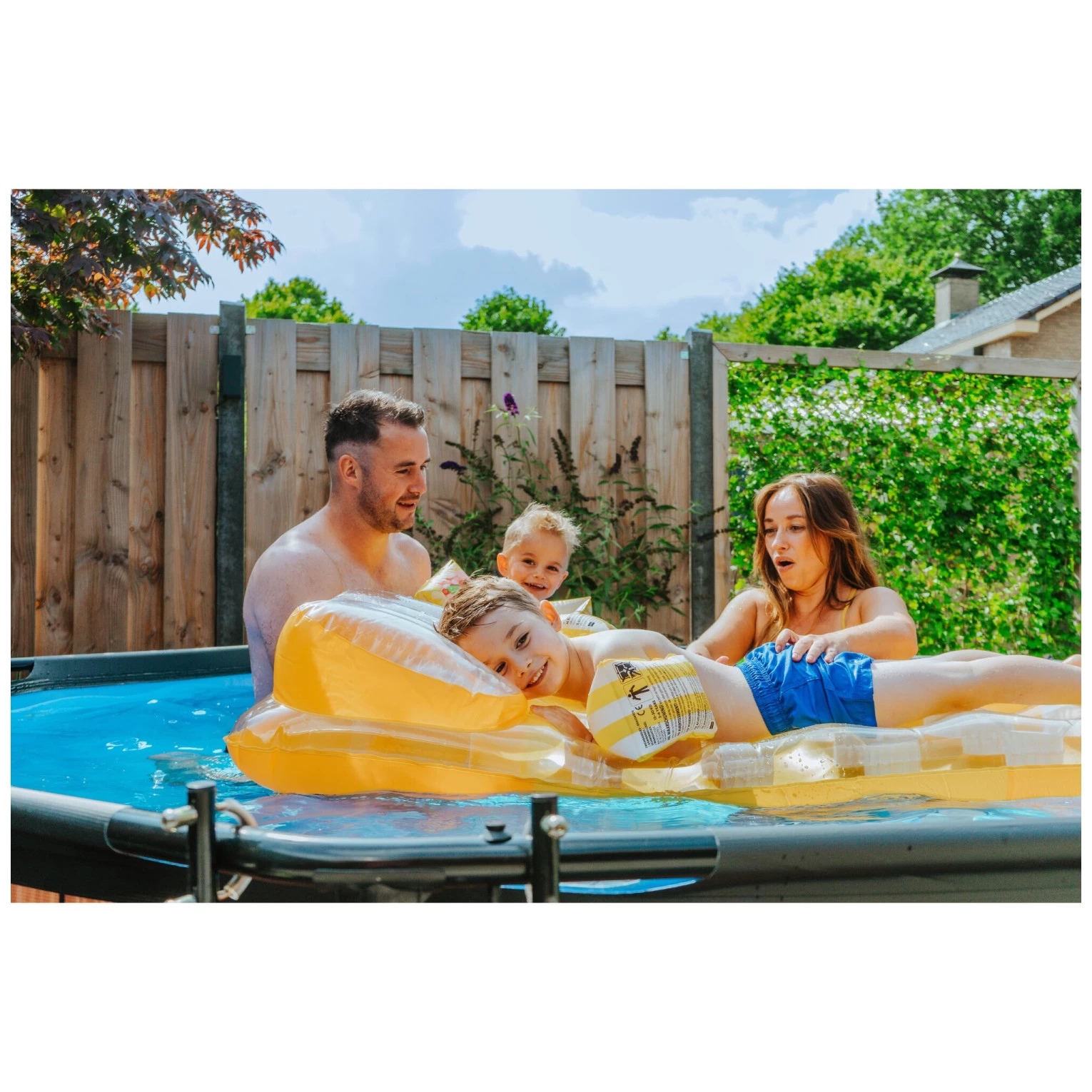 EXIT TOYS EXIT Lime Zwembad ø300x76cm Met Filterpomp - Groen 10 EXIT TOYS EXIT Lime Zwembad ø300x76cm Met Filterpomp - Groen - Afbeelding 8