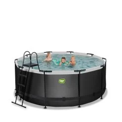 EXIT TOYS EXIT Black Leather Zwembad ø360x122cm Met Filterpomp - Zwar 16 EXIT TOYS EXIT Black Leather Zwembad ø360x122cm Met Filterpomp - Zwar -Speelgoedwinkel Voor Buiten 1080656e