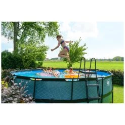 EXIT TOYS EXIT Wood Zwembad ø488x122cm Met Filterpomp - Bruin 20 EXIT TOYS EXIT Wood Zwembad ø488x122cm Met Filterpomp - Bruin -Speelgoedwinkel Voor Buiten 1080664i