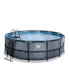 EXIT TOYS EXIT Stone Zwembad ø427x122cm Met Zandfilterpomp - Grijs 2 EXIT TOYS EXIT Stone Zwembad ø427x122cm Met Zandfilterpomp - Grijs -Speelgoedwinkel Voor Buiten 1080672a