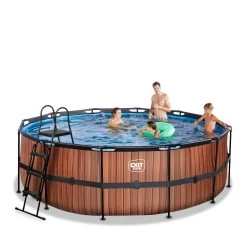 EXIT TOYS EXIT Wood Zwembad ø427x122cm Met Zandfilterpomp - Bruin 16 EXIT TOYS EXIT Wood Zwembad ø427x122cm Met Zandfilterpomp - Bruin -Speelgoedwinkel Voor Buiten 1080673e