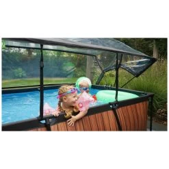 EXIT TOYS EXIT Zwembad Overkapping 220x150cm - Universeel -Speelgoedwinkel Voor Buiten 1080688d