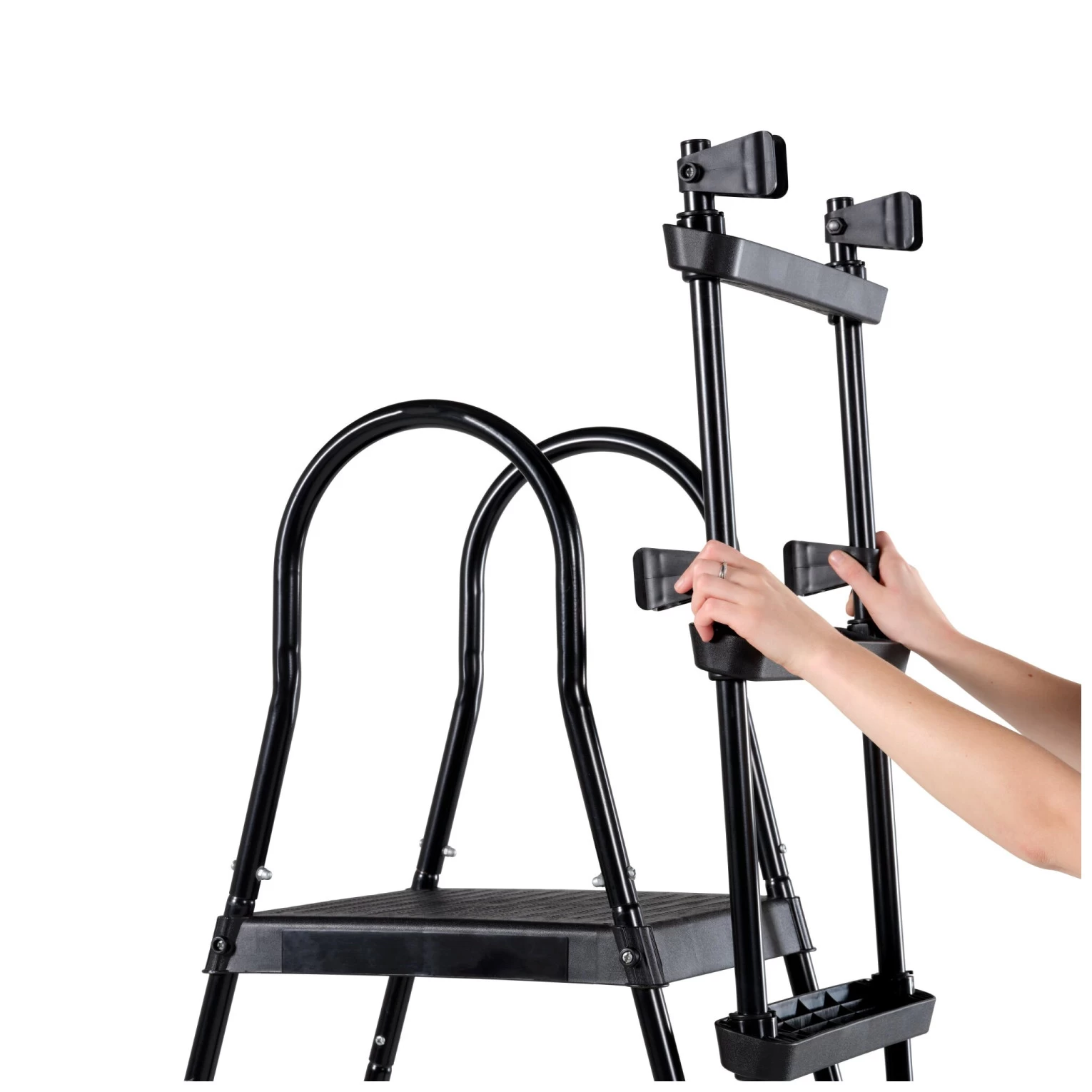 EXIT TOYS EXIT Zwembadtrap Voor Framehoogte Van 108-122cm - Zwart 7 EXIT TOYS EXIT Zwembadtrap Voor Framehoogte Van 108-122cm - Zwart - Afbeelding 5