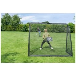 EXIT TOYS EXIT Coppa Stalen Voetbaldoel 220x170cm - Zwart -Speelgoedwinkel Voor Buiten 1080727j