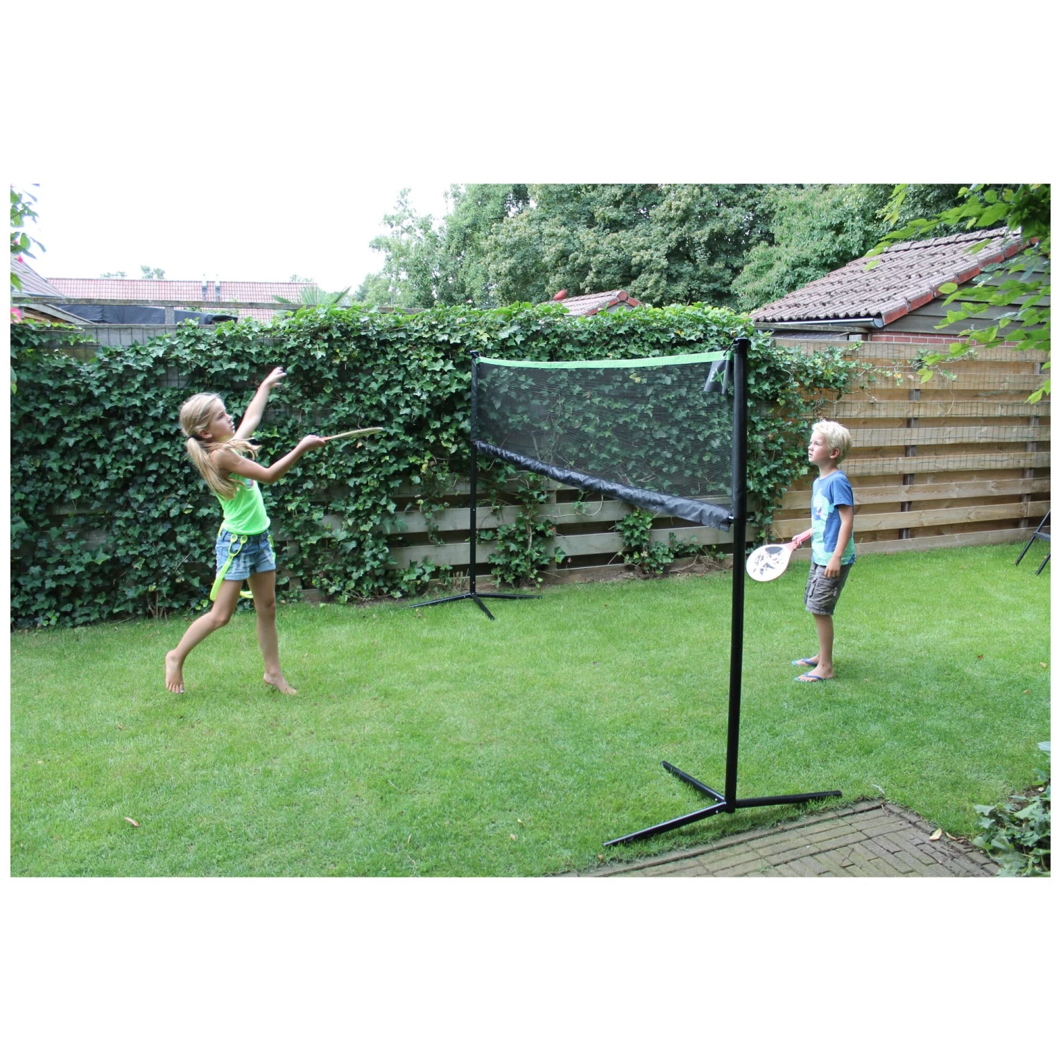 EXIT TOYS EXIT Verstelbaar Sportnet 155x300cm - Zwart 6 EXIT TOYS EXIT Verstelbaar Sportnet 155x300cm - Zwart - Afbeelding 4