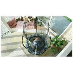EXIT TOYS EXIT Tiggy Junior Trampoline Met Veiligheidsnet ø140cm - Zw -Speelgoedwinkel Voor Buiten 1080845h