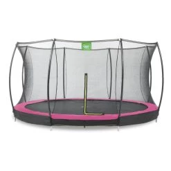 EXIT TOYS EXIT Silhouette Inground Trampoline ø427cm Met Veiligheidsn