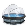 EXIT TOYS EXIT Stone Zwembad ø300x76cm Met Filterpomp En Overkapping 1 EXIT TOYS EXIT Stone Zwembad ø300x76cm Met Filterpomp En Overkapping -Speelgoedwinkel Voor Buiten 1080909a