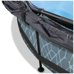 EXIT TOYS EXIT Stone Zwembad ø300x76cm Met Filterpomp En Schaduwdoek -Speelgoedwinkel Voor Buiten 1080918e