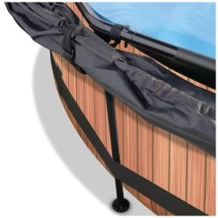 EXIT TOYS EXIT Wood Zwembad ø300x76cm Met Filterpomp En Schaduwdoek - -Speelgoedwinkel Voor Buiten 1080919e