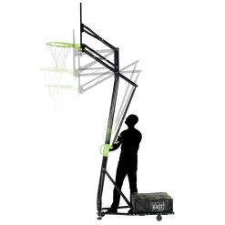 EXIT TOYS EXIT Galaxy Verplaatsbaar Basketbalbord Op Wielen Met Dunkring -Speelgoedwinkel Voor Buiten 1080980d